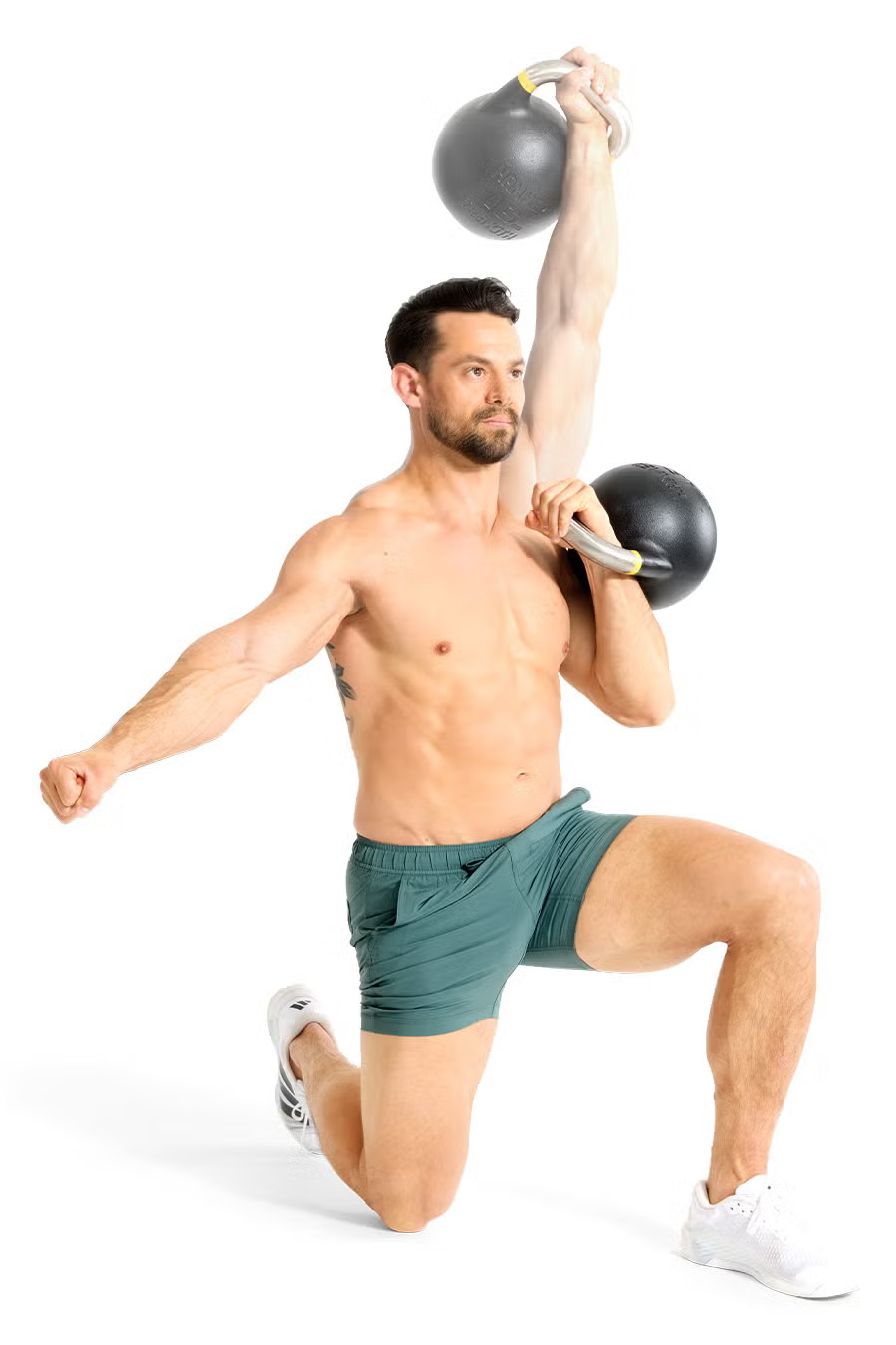 (Half) kneeling overhead press